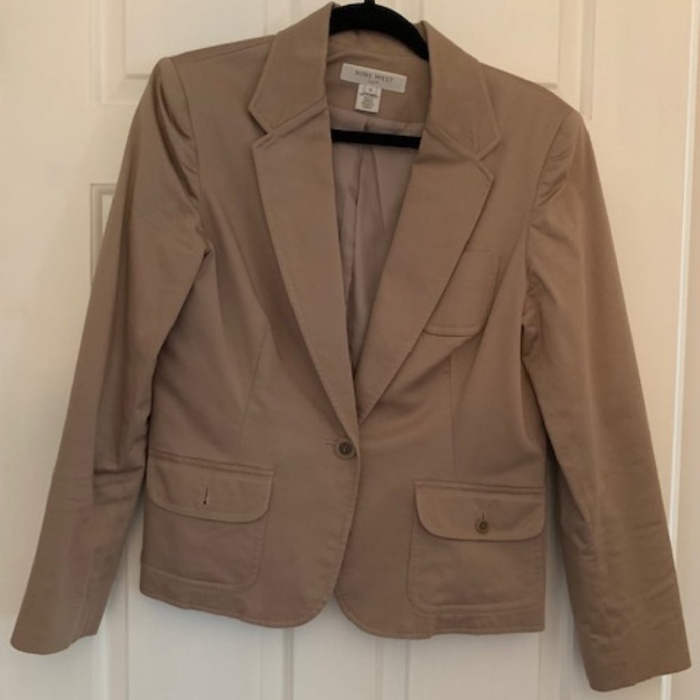 Nine West Taupe Jacket